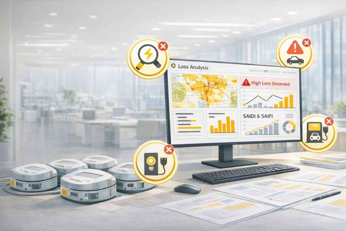 GridX Analytics dashboard for utility energy monitoring and smart grid management