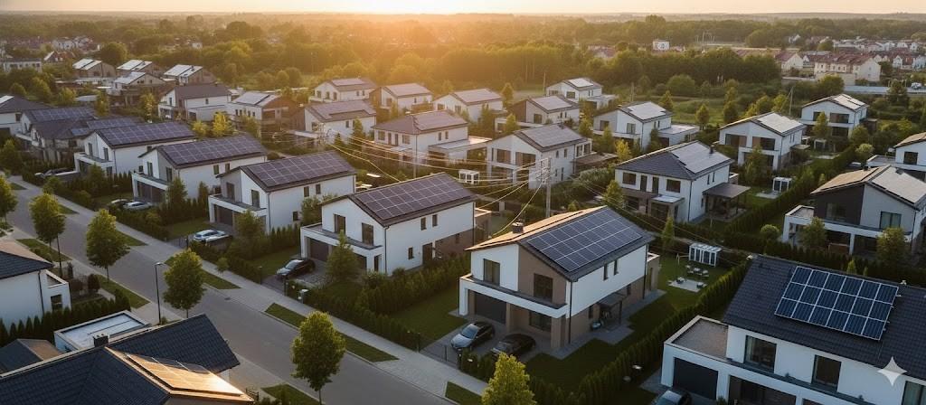 1–10 kW residential rooftop solar plant installation for homes in India